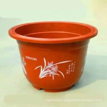 LANDA Factory customized Plastic  Flowerpot  mould molding